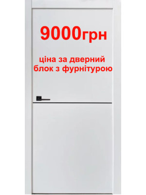 Міжкімнатні двері Status Doors модель Sky molding Black