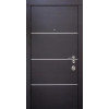 Вхідні двері Qdoors модель Авангард Горизонт AL двокольорова