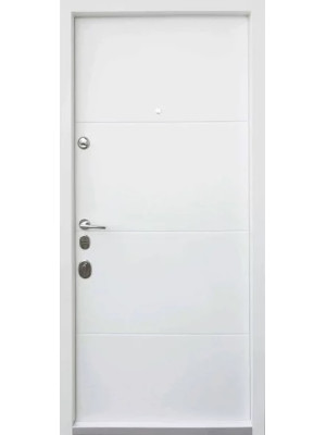 Вхідні двері Qdoors модель Авангард Горизонт AL двокольорова