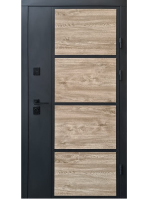 Вхідні двері Qdoors модель Бонд антацит