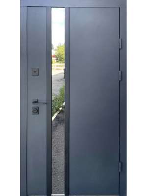 Вхідні двері Qdoors модель Норд 4 камерний склопакет