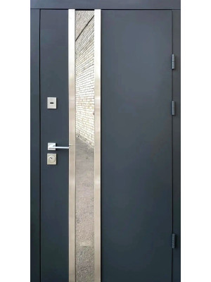 Вхідні двері Qdoors модель НОРД 4 камерний склопакет